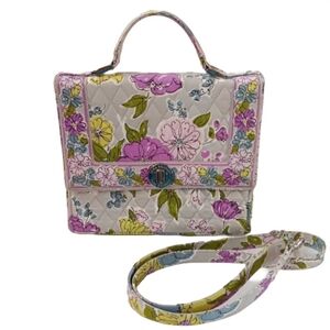 Vera Bradley Satchel Shoulder Bag | EUC | Quilted Floral
